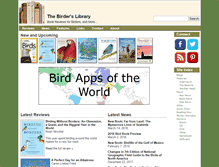 Tablet Screenshot of birderslibrary.com